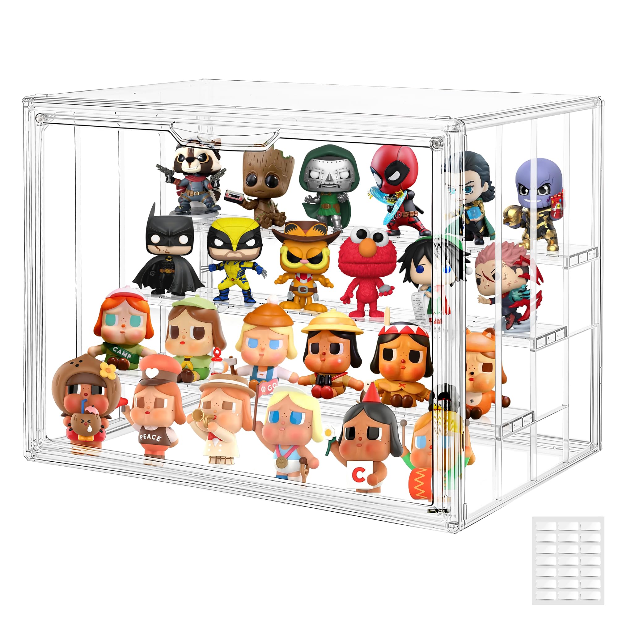 Amazon.co.jp: Labubu POP MART対応ディスプレイケース、アクリル